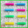 2015 new designed colored mini highlighter set with PVC bag